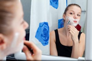 dermaplaning is like shaving to look younger