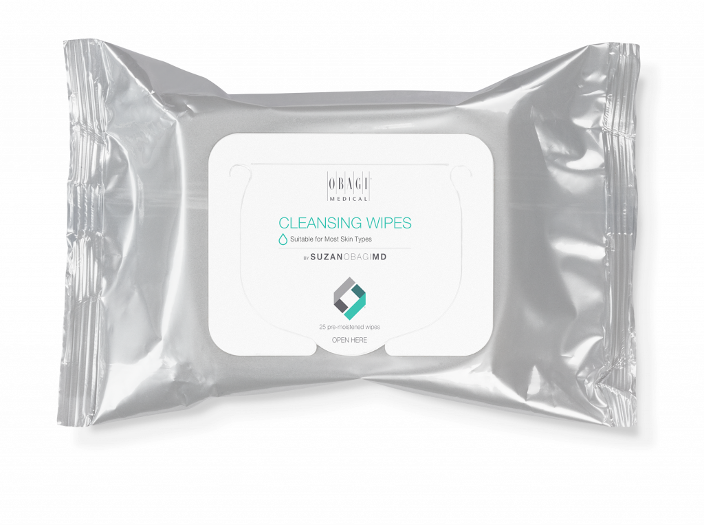 suzan obagi cleansing wipes pack of 25